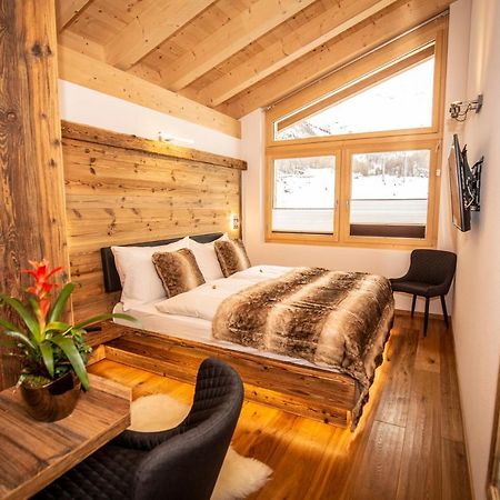 Palace Luxury Wellness Apartment And Boutique Hotel Ski-In-Out Saas Fee Exterior foto