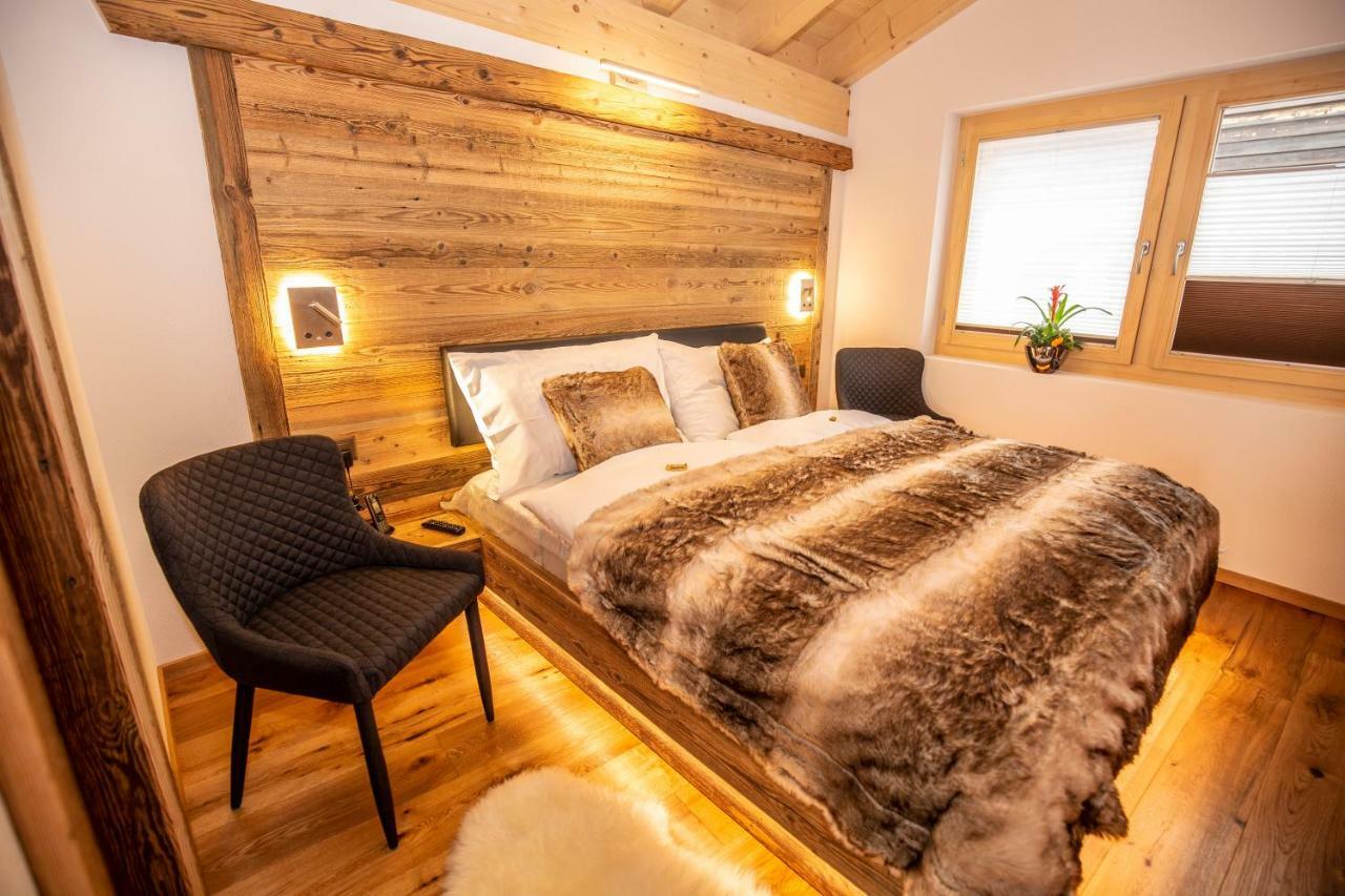 Palace Luxury Wellness Apartment And Boutique Hotel Ski-In-Out Saas Fee Exterior foto