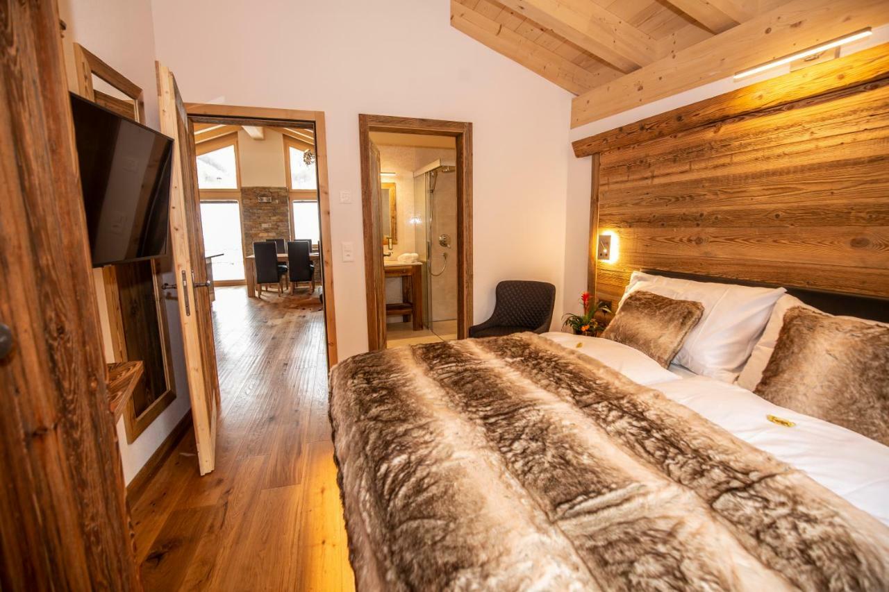 Palace Luxury Wellness Apartment And Boutique Hotel Ski-In-Out Saas Fee Exterior foto